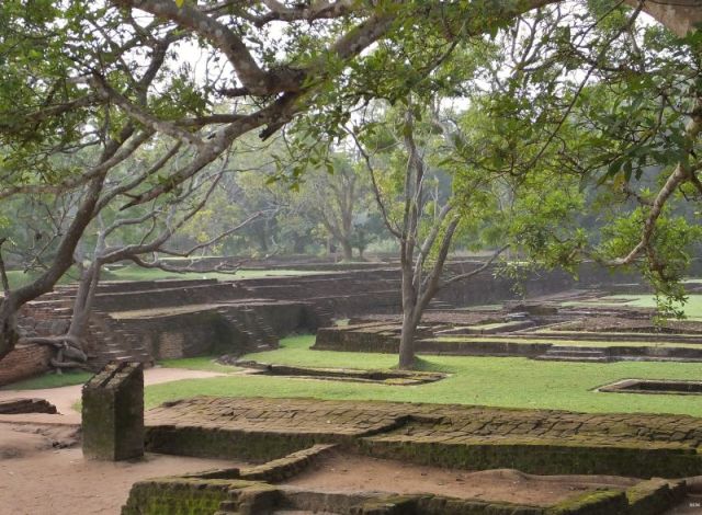 Part of the ancient water gardens