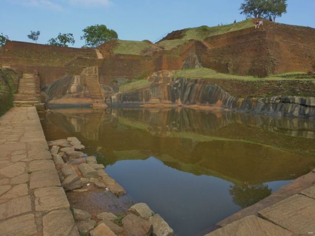 The beautiful bathing pool