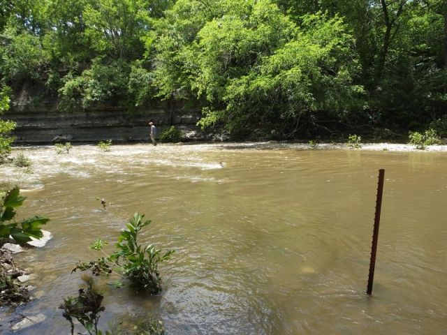 The big gap at Chambers. This is actually the second time it went out.