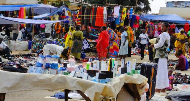 An example of the wide array of things offered at the market