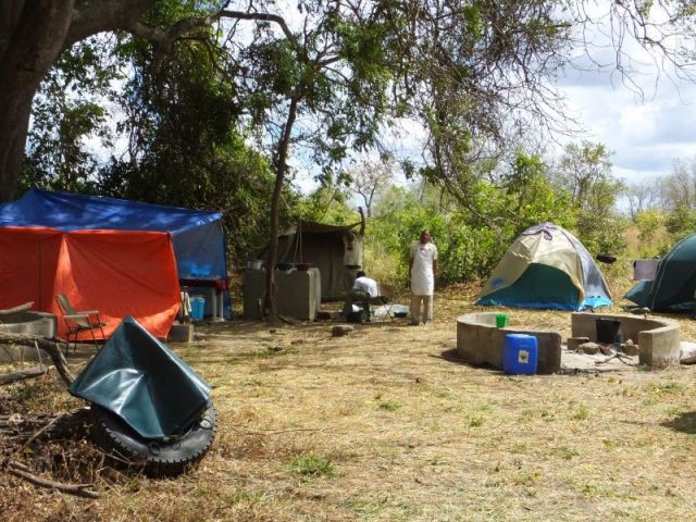 Christophe and his kitchen