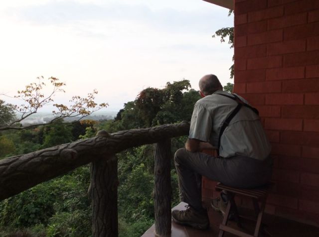 Paul looking for Sykes monkeys