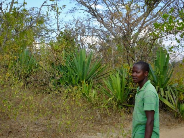 Our guide at Isimila