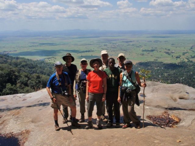We had the other visitor take this group photo