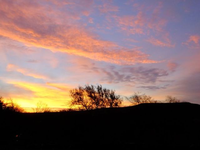 Another gorgeous sunrise at Rock Hill Ranch