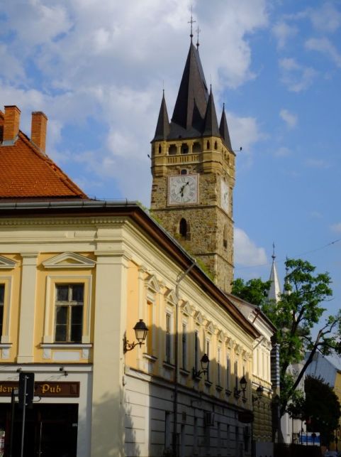 Street scene in Baia Mare