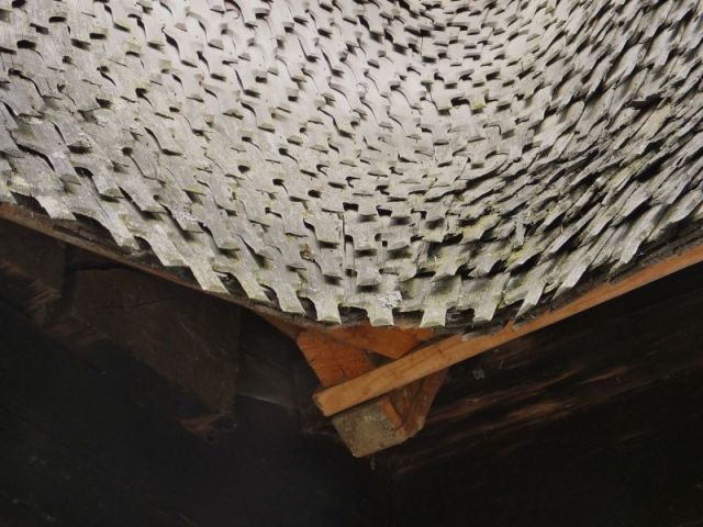 Uniquely shaped wood shingles