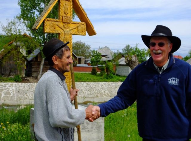 Paul gets a handshake of approval