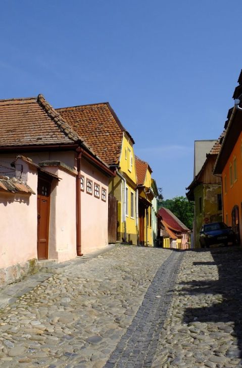 I loved the cobblestone streets