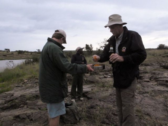 A cloudy sundowner to end the day