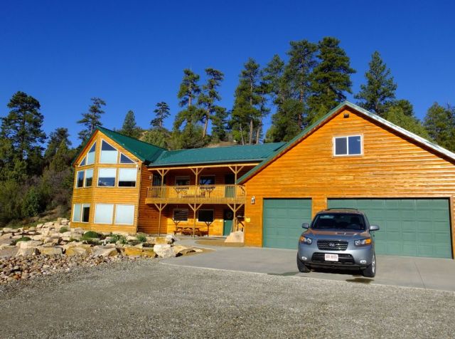 The beautiful house in Utah we stayed in for the week