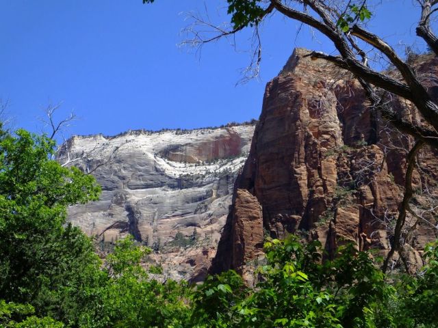 Somewhere along the Emerald Pool trail