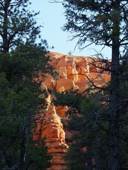Look at that sandstone glow in the early morning light