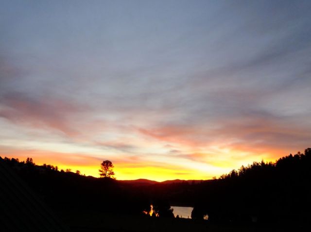 A beautiful sunrise on our last morning in Utah