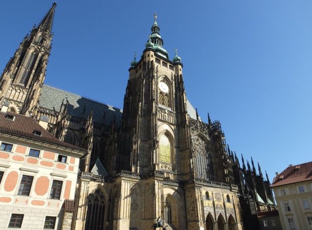 Looking at St. Vitus from the side