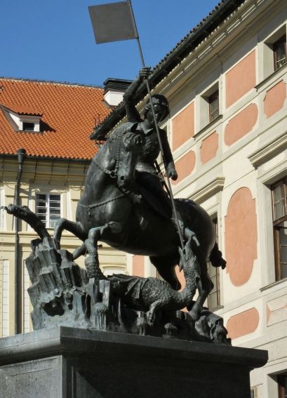 St. Peter slaying the dragon