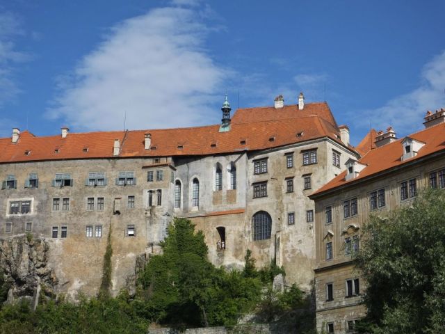 Part of the castle complex. This is where we walked the passageway. We were never actually inside the buildings rooms