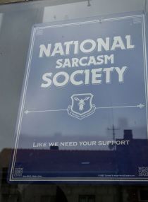 The sign that made us laugh out loud.