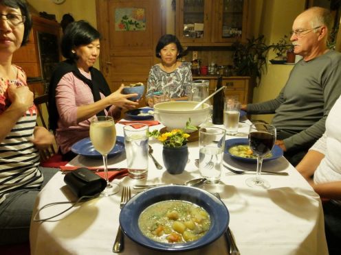 This soup was delicious.