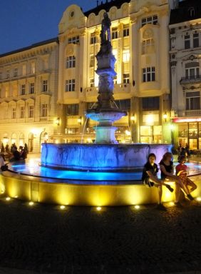 Fountain in the Old Town Square