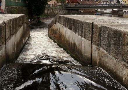 "Scary" man-made rapids!