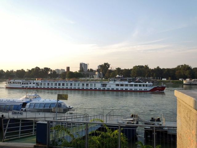 A River Cruise boat we saw on our early morning walk