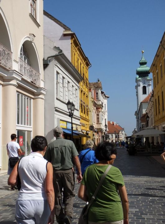 Walking in Gyor