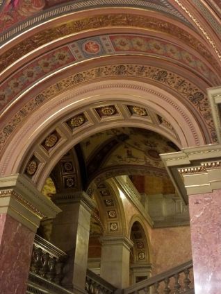 A glimpse of the interior of the opera house.